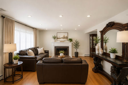 2. 224 US-206 Chester Cozy modern-traditional living room design