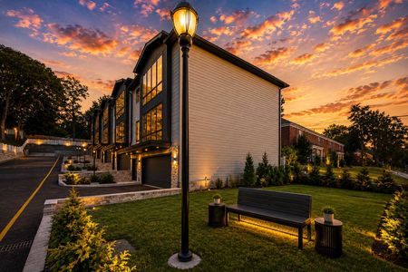 2. 401 Grand Ave. Modern neighborhood at sunset glow
