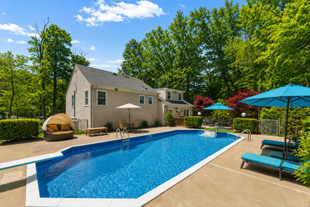 2 Back yard and pool at 224 US-206 Chester NJ Proper
