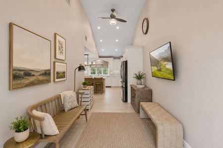 21 14 Morrow Midland Park Bright coastal-inspired hallway and kitchen
