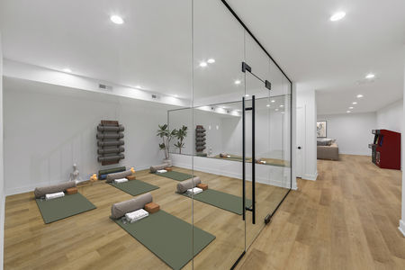 28 yoga studio - rec room