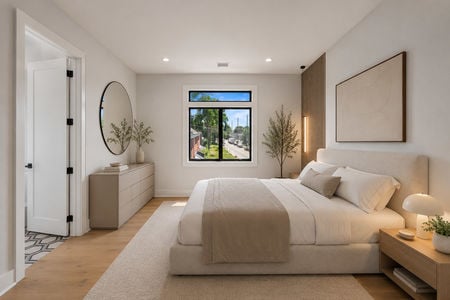 33. 401 Grand Ave. Serene minimalist bedroom with natural light