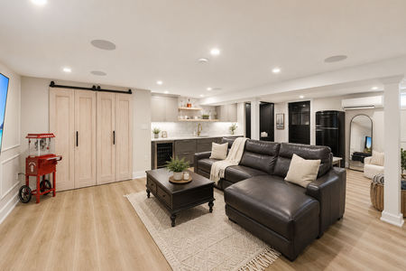 35 14 Morrow Midland Park Cozy modern basement living space