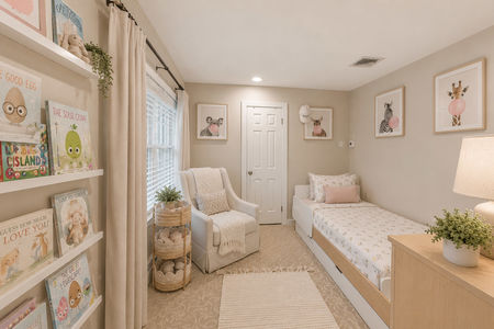 37. 18 Monument Cozy and calm children's nursery room