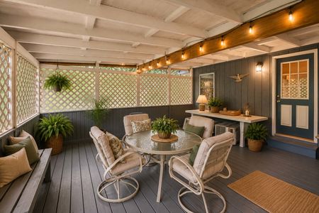 38. 135 Skyline Lakes Dr. Cozy rustic screened-in porch retreat
