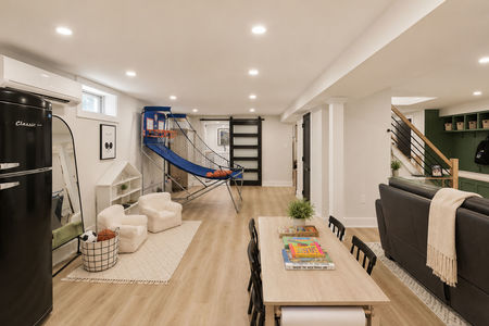38 14 Morrow Midland Park Bright modern basement rec room