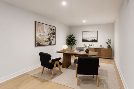 39. 401 Grand Ave. Modern minimalist office with soft lighting