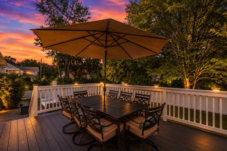 41 34 Middletown Montvale Twilight patio retreat with sunset hues