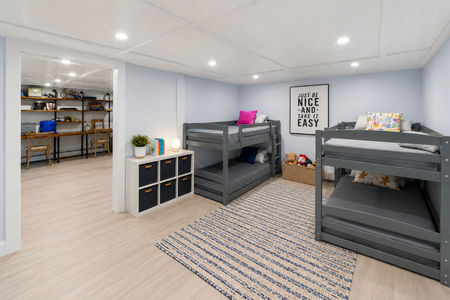 46. 18 Monument Cozy multi-functional basement bedroom and study
