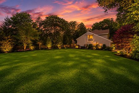 59. 18 Monument Golden hour garden tranquility