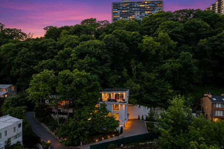 60-31 Casta Twilight over city-forest homes