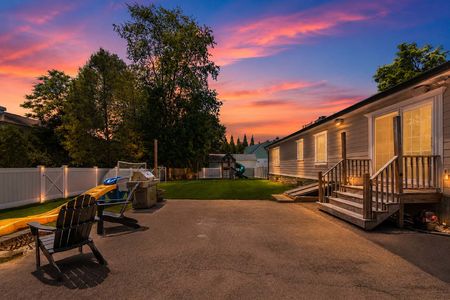 7 14 Morrow Midland Park Suburban backyard at sunset