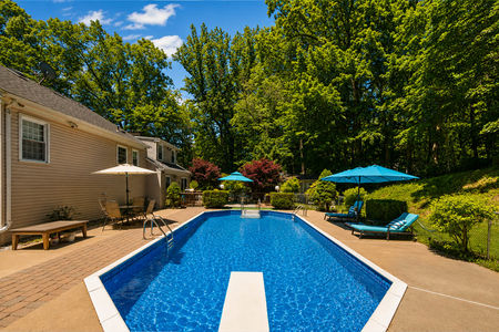 7 back yard all set up for summer 224 US-206 Chester NJ Proper