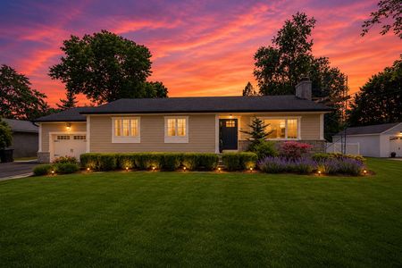 9 14 Morrow Midland Park Cozy sunset over suburban ranch house
