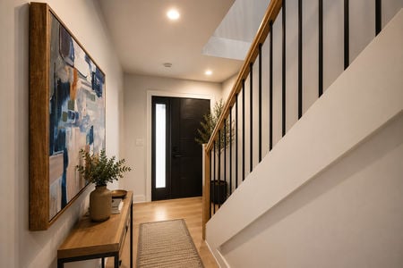 9. 401 Grand Ave.Modern entryway with minimalist decor