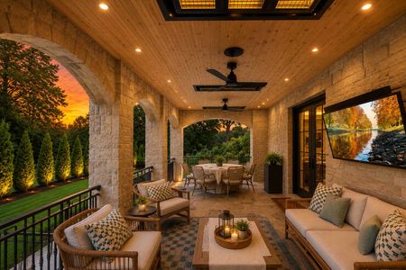 9. 548 Sylvan Pl Haworth Cozy terrace with sunset view