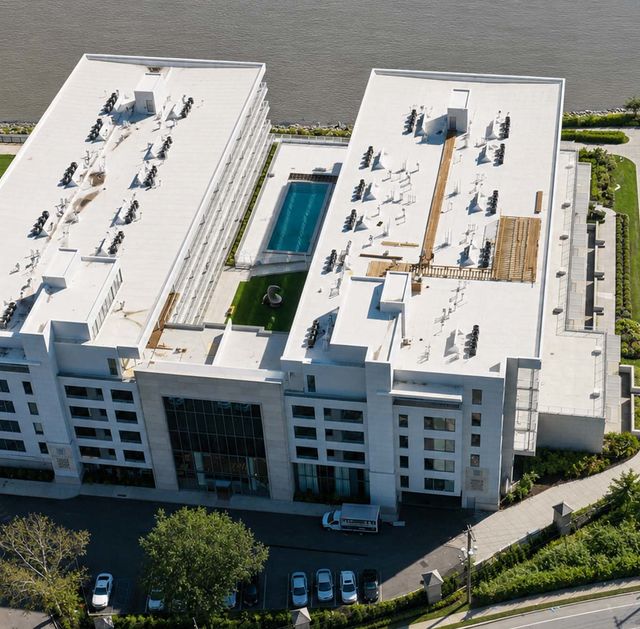 Glass House Top View