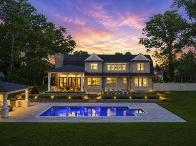 1 396 Knollwood Rd Ridgewood New Jersey Proper Luxurious suburban home at twilight