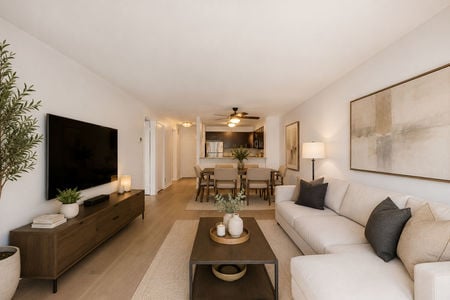 11. 303B Nelson Modern minimalist living and dining room