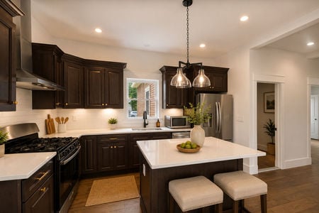 11. 67 E Clinton Bright modern farmhouse kitchen interior