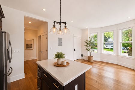 12. 67 E Clinton Bright modern kitchen with natural light