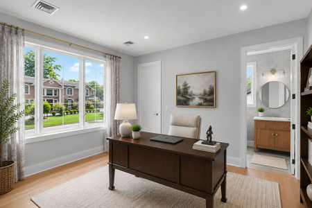 13. 14 Allison Minimalist home office with serene views
