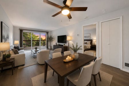 13. 303B Nelson Modern open-plan living with sunset view