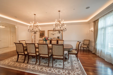 dining room at 159 Anderson Ave Alpine NJ Proper