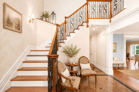 16. 335 Riverdale Elegant traditional foyer with staircase