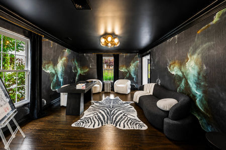 16. 5 Gates Pl. Elegant modern lounge with rich details