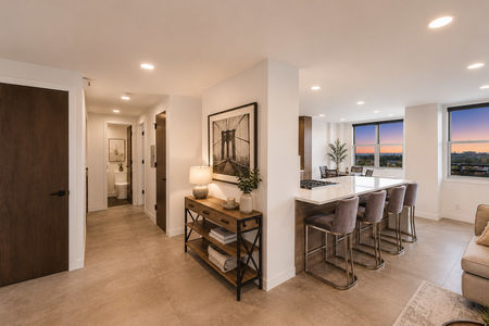18. 2200 N Central Modern open-plan living at twilight