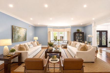 19. 335 Riverdale Elegant living room with neutral tones