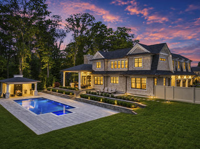 2 396 Knollwood Rd Ridgewood New Jersey Proper Luxurious twilight backyard retreat
