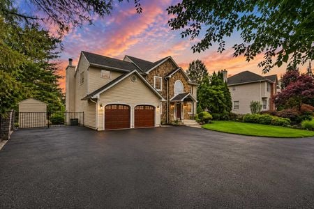 2. 5 Gates Pl. Suburban home at golden hour