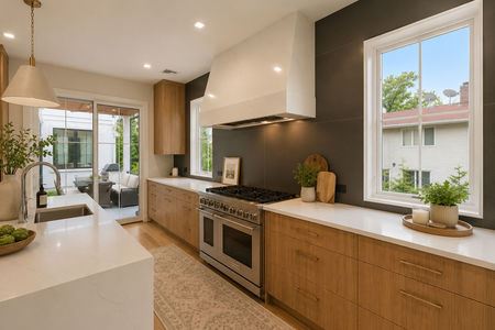 21. 14 Allison Modern kitchen with outdoor view