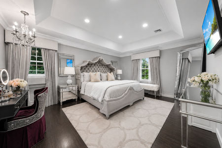 24. 5 Gates Pl. Luxurious modern bedroom with serene elegance