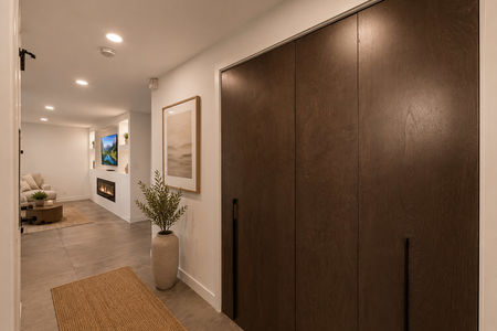 25. 2200 N Central Modern hallway leading to cozy living area