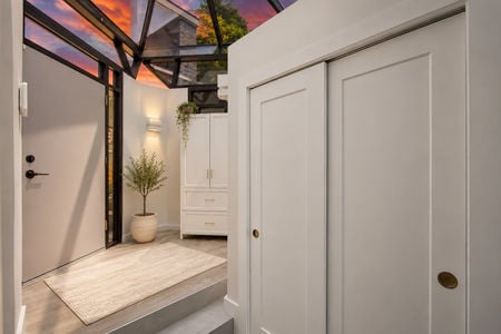 25. 35 Shore Modern entryway with sunset view