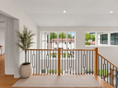26. 14 Allison Drive - Modern Hallway with Outdoor Views