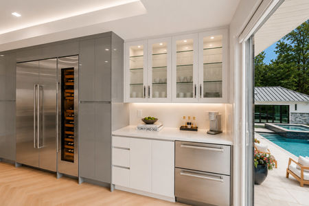26. 35 Jane Sleek modern kitchen with indoor-outdoor flow