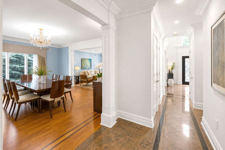 27. 335 Riverdale Elegant hallway leading into stylish spaces