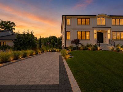 3. 14 Allison - Modern House at Sunset with Warm Lights