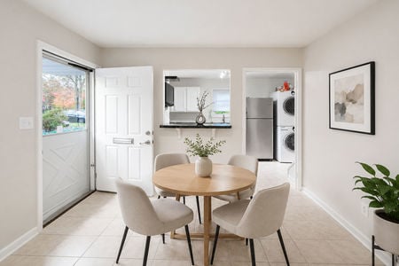 3. 2 Cottage Dining Room with Open Entryway
