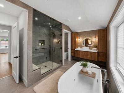 31 14 Allison Drive - Modern Bathroom with Wood Accents