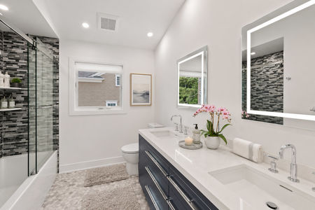 33. 35 Jane Modern spa-inspired bathroom interior