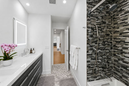 34. 35 Jane Modern spa-inspired bathroom design