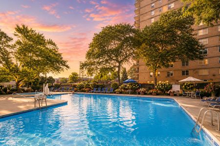 37. 2200 N Central Serene poolside sunset view