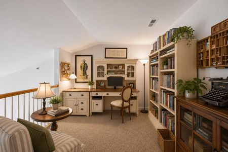 38. 26 Ave Port Imperial Cozy attic home office nook