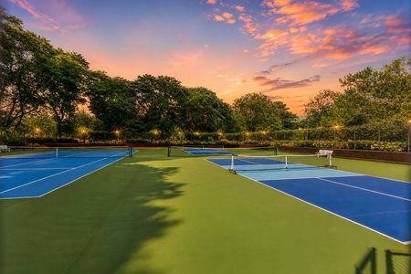 39. 2200 N Central Tennis courts at sunset twilight