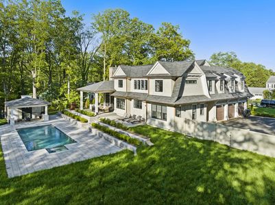 396 Knollwood Rd Ridgewood New Jersey Proper Aerial Back Yard